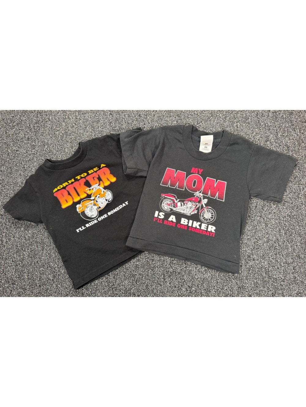 Bundle of 2 Toddler Biker American Shirts 3T